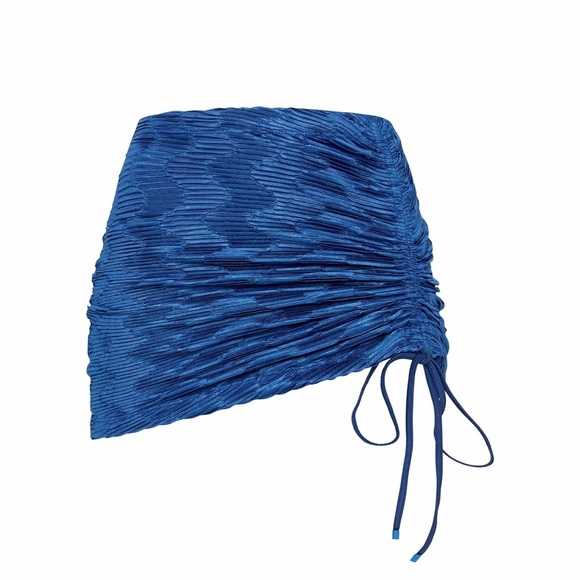 Triangl Blue Bikini & Skirt Set Size Small - Picture 12 of 13